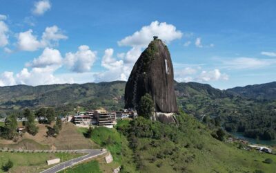 Guatape is the most beautiful town in Antioquia